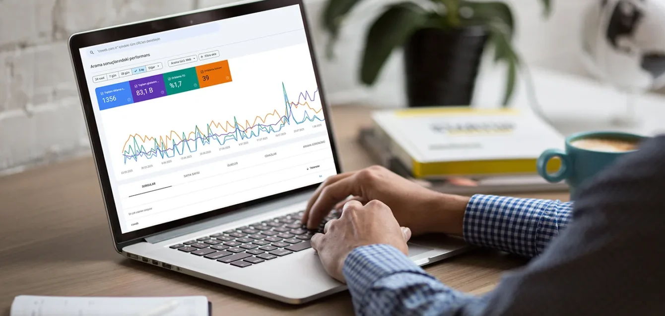 SEO uyumlu website tasarımı için arama performansı raporu