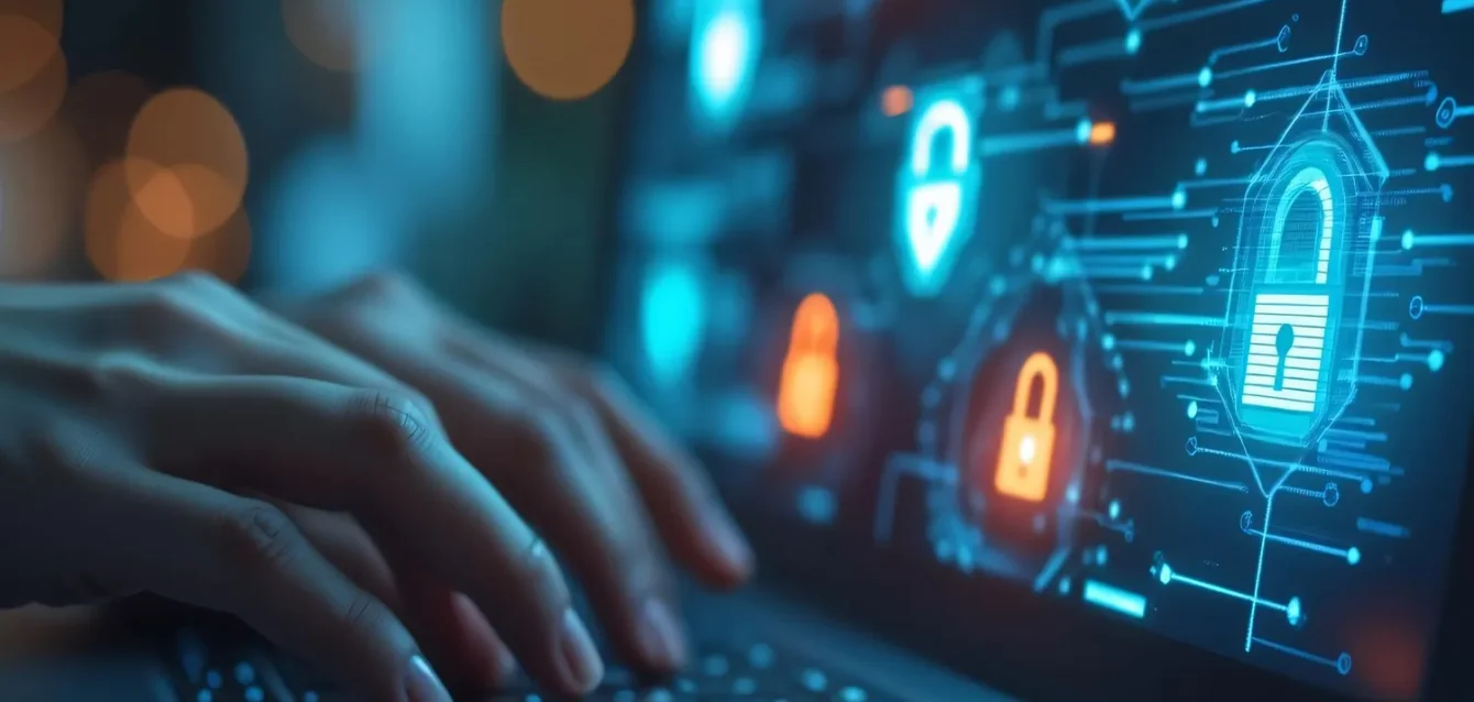 web uygulaması güvenlik izleme ve kilit simgeleri - Web site güvenliği nasıl artırılır?