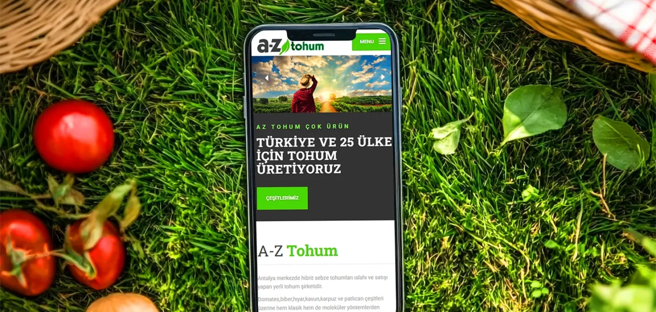 Az Tohum SEO yönetimi raporu görseli