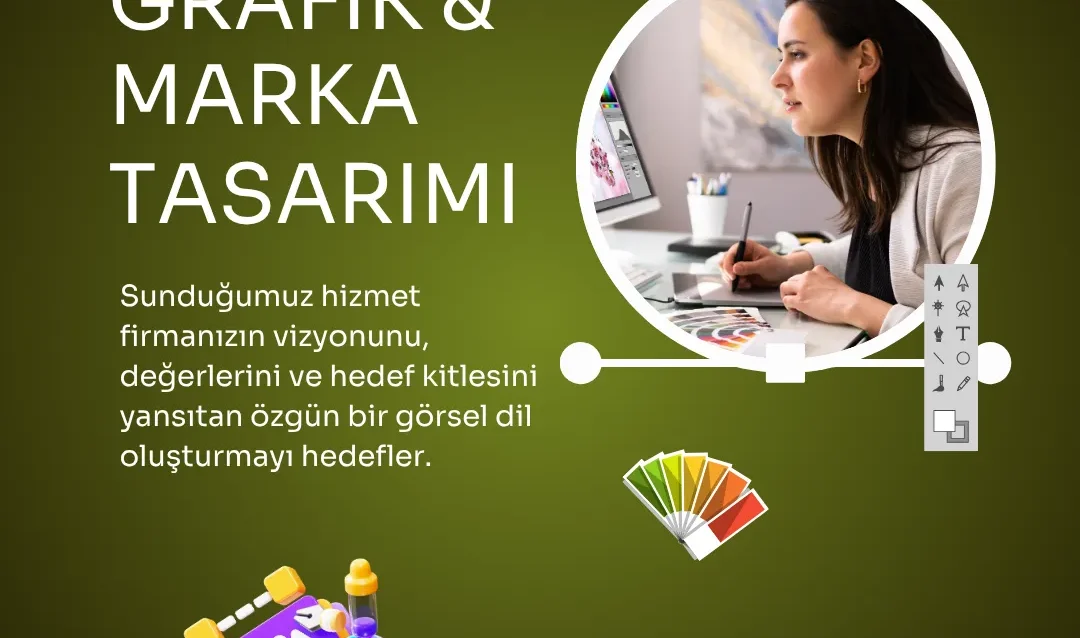 Logo tasarımı sürecinde grafik ve marka tasarımı detayları