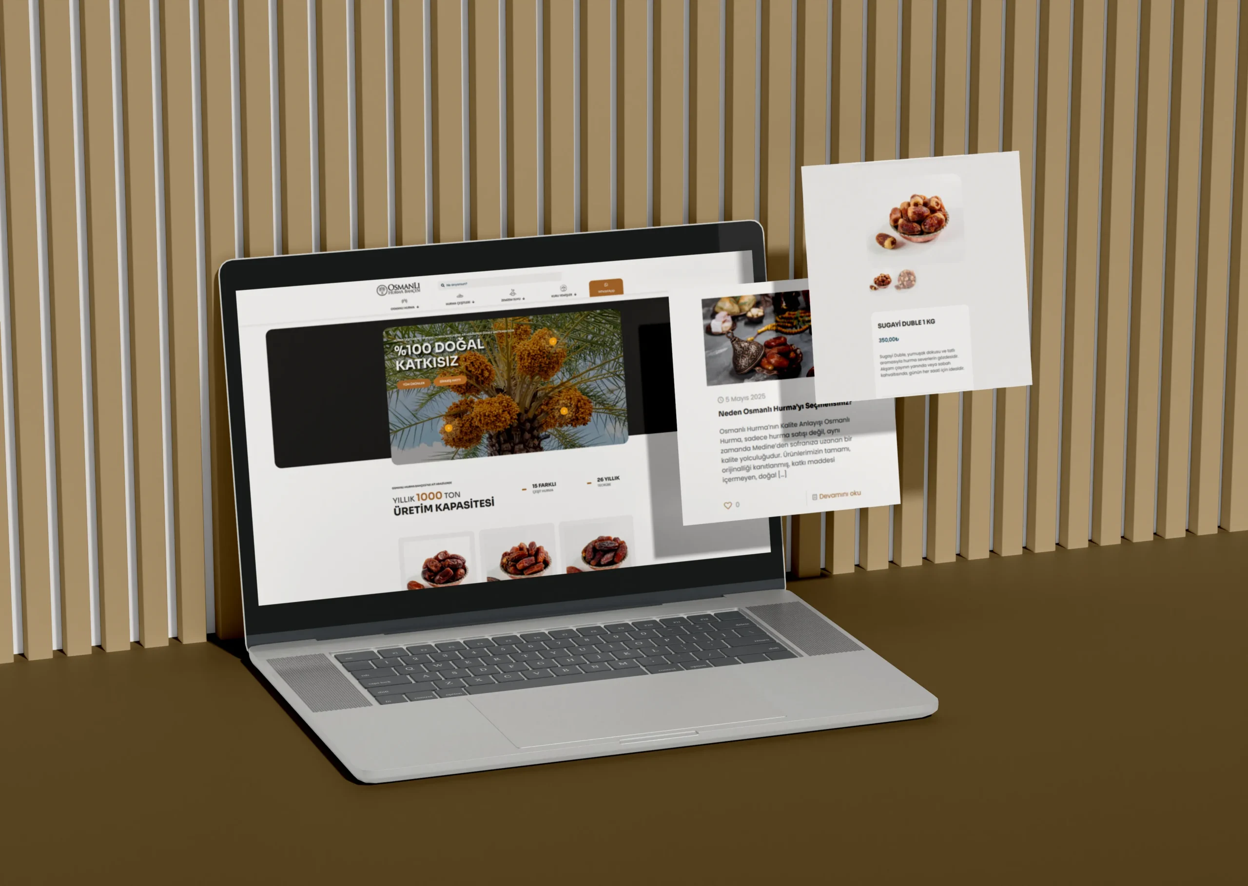 Osmanlı Hurma Bahçesi Web Site