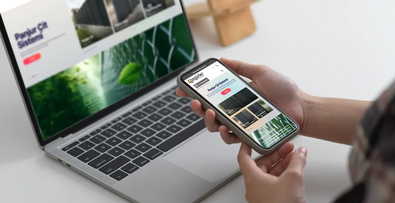 Özgürler Çit web sitesi tasarımı önizleme