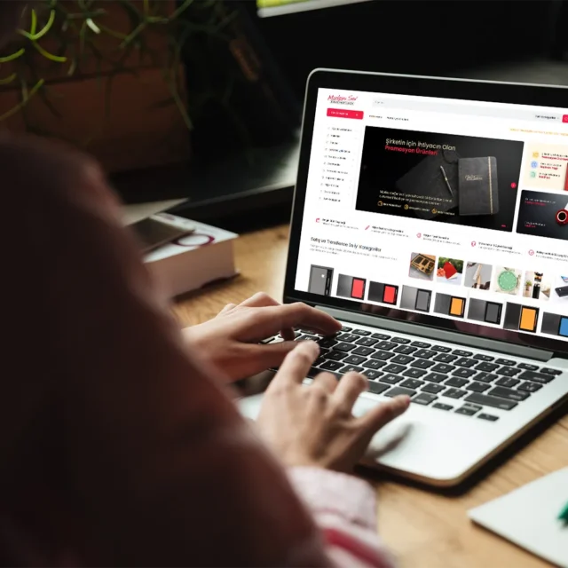Burak Promosyon web sitesi ana sayfa tasarımı – modern ve mobil uyumlu