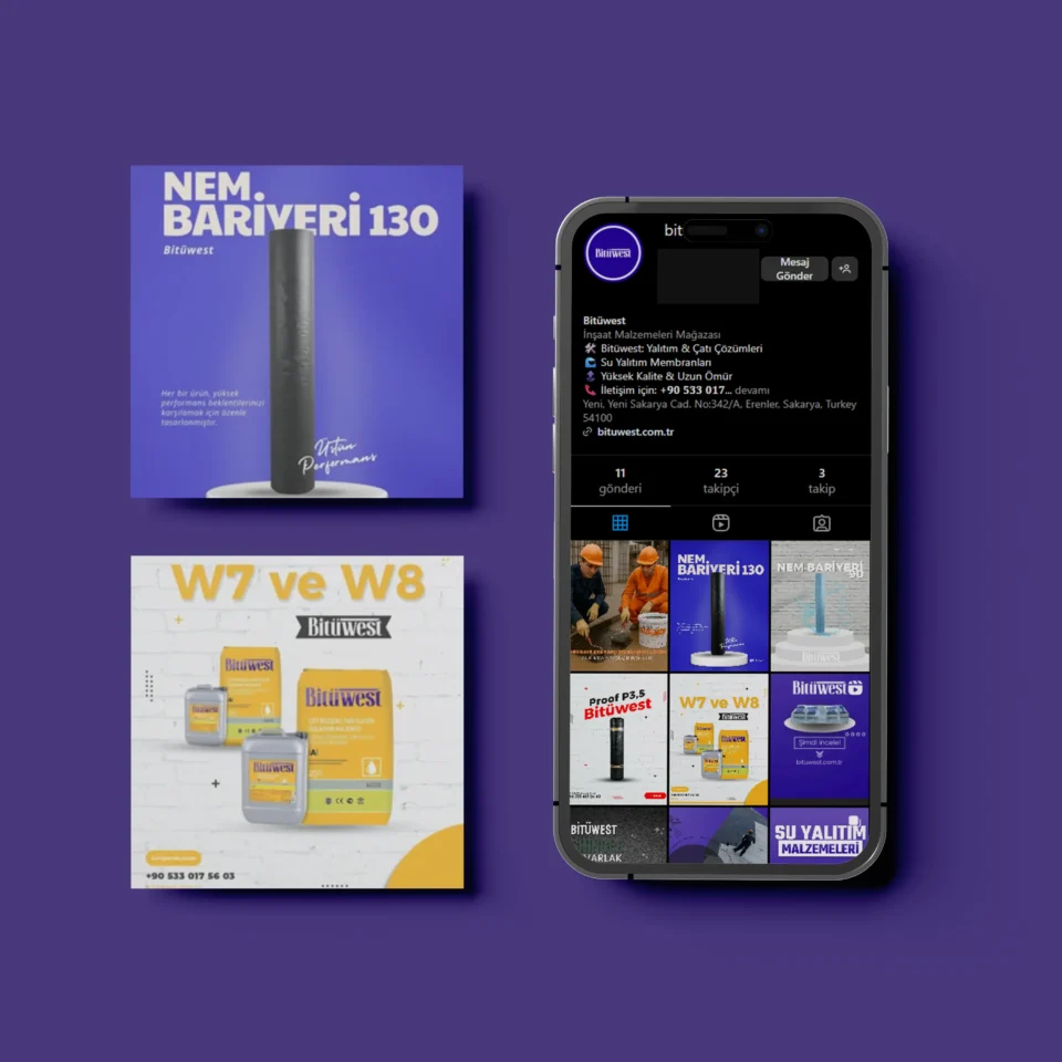 Bitüwest sosyal medya içerikleri