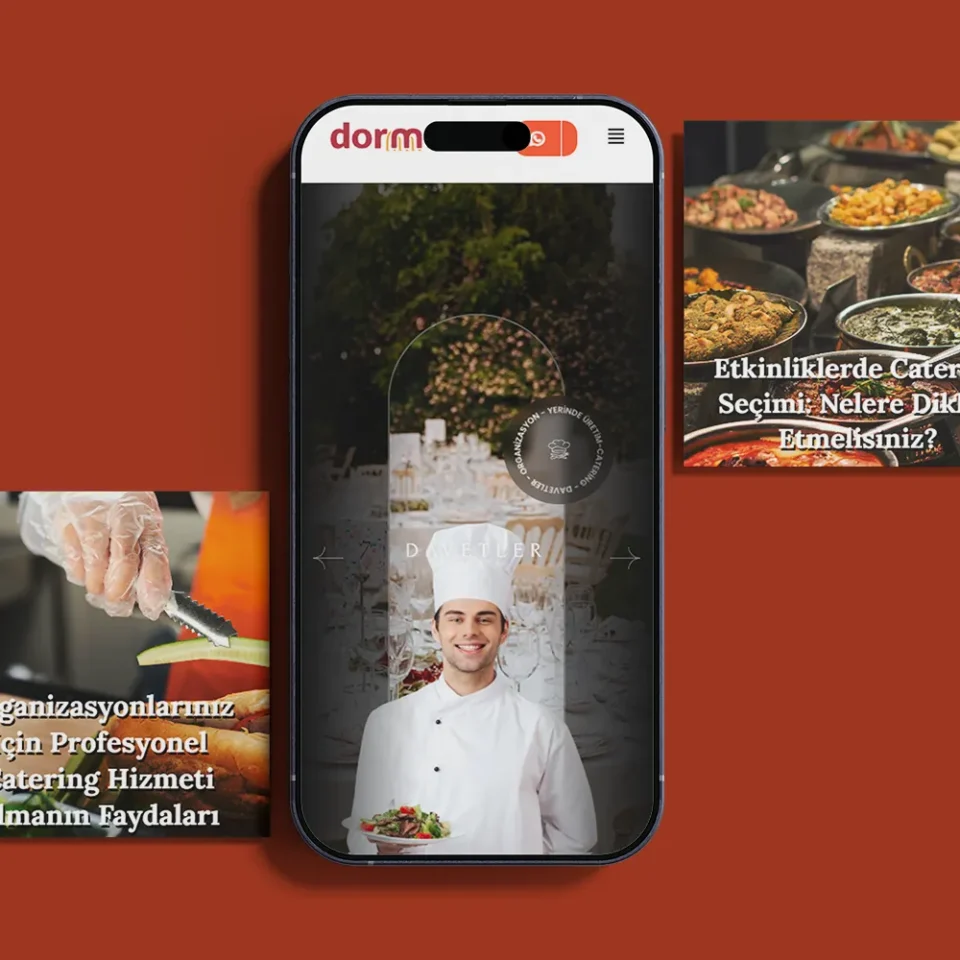 Dorm Food markası için dijital dönüşüm hizmetleri