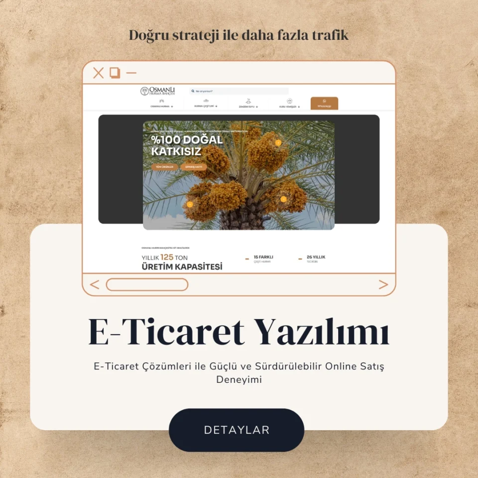 E Ticaret Yazılımı