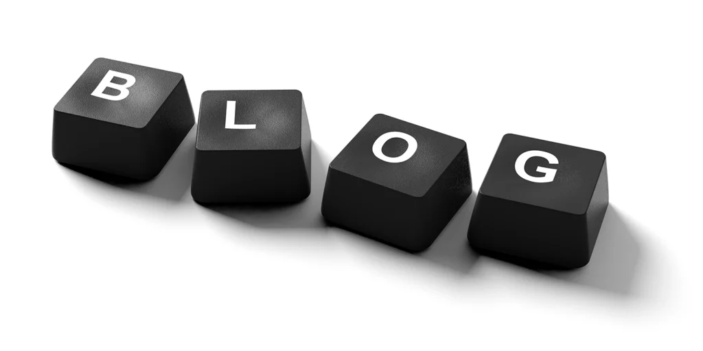 Blog yazılarının yer aldığı dijital içerik platformunu temsil eden modern tasarımlı ekran CsWeb Blog